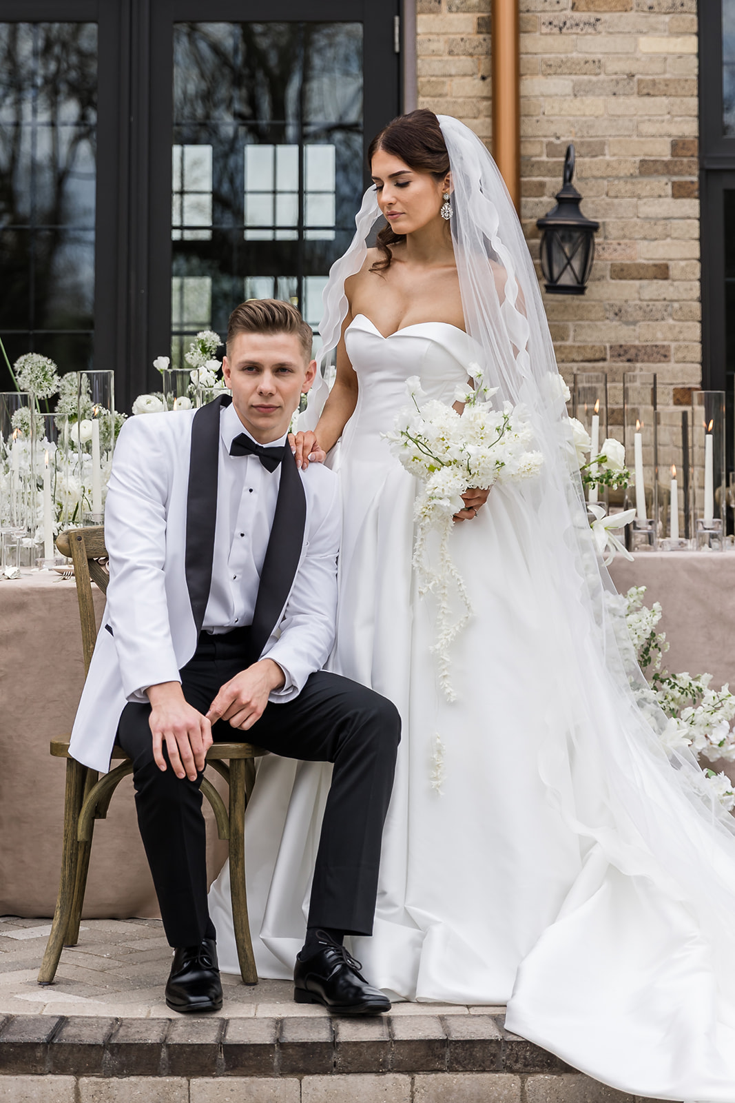 Bride and groom - Michigan Wedding Photography
